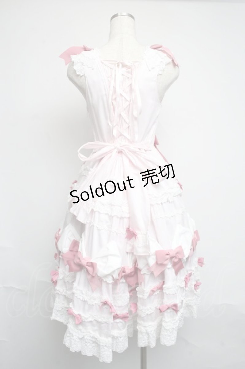 画像2: BABY,THE STARS SHINE BRIGHT / Creme Chantilly Princessジャンパースカート  ピンク S-25-06-12-042-BA-OP-AS-ZS (2)