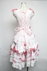 画像2: BABY,THE STARS SHINE BRIGHT / Creme Chantilly Princessジャンパースカート  ピンク S-25-06-12-042-BA-OP-AS-ZS (2)