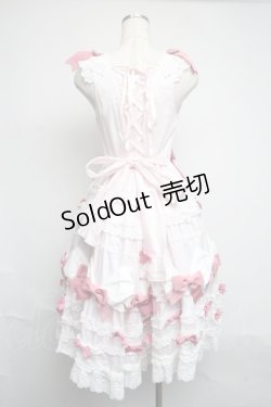 画像2: BABY,THE STARS SHINE BRIGHT / Creme Chantilly Princessジャンパースカート  ピンク S-25-06-12-042-BA-OP-AS-ZS