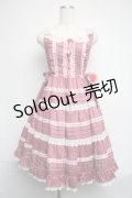 BABY,THE STARS SHINE BRIGHT / Maison de Petite Rubanジャンパースカート  ローズピンク S-25-06-12-043-BA-OP-AS-ZS