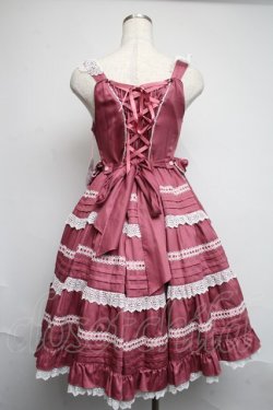 画像2: BABY,THE STARS SHINE BRIGHT / Maison de Petite Rubanジャンパースカート  ローズピンク S-25-06-12-043-BA-OP-AS-ZS