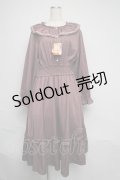 m petit by misako / AOK*フリルカラータックワンピース 3L ピンク S-25-06-12-047-LO-OP-HR-ZS