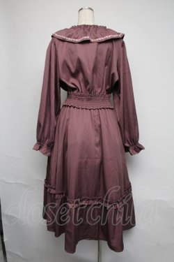画像2: m petit by misako / AOK*フリルカラータックワンピース 3L ピンク S-25-06-12-047-LO-OP-HR-ZS