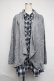 画像1: axes femme / シャツレイヤードチュニック  グレー S-25-06-12-050-AX-BL-HR-ZS (1)