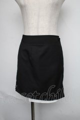 EATME / ラップライクミニスカート  黒 S-25-06-12-060-LO-SK-AS-ZS