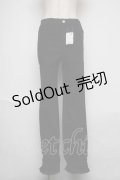 axes femme / ギャザーストレッチスキニーパンツ  黒 S-25-06-12-064-AX-PA-AS-ZS