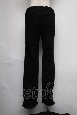 画像2: axes femme / ギャザーストレッチスキニーパンツ  黒 S-25-06-12-064-AX-PA-AS-ZS