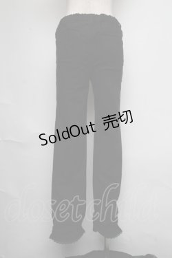 画像2: axes femme / ギャザーストレッチスキニーパンツ  黒 S-25-06-12-064-AX-PA-AS-ZS
