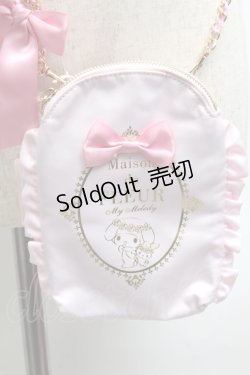 画像1: Maison de FLEUR / マイメロディモバイルショルダーバッグ  ピンク S-25-06-12-008-LO-BG-AS-ZS