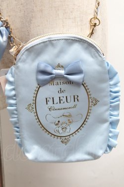 画像1: Maison de FLEUR / シナモロールモバイルショルダー  サックス S-25-06-12-009-LO-BG-AS-ZS