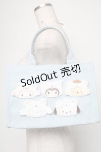 サンリオ / トートバッグ  サックス S-25-06-12-010-EL-BG-AS-ZS