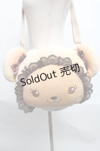 BABY,THE STARS SHINE BRIGHT / くまくみゃちゃんのあったかマフBag  ブラウン S-25-06-12-014-BA-ZA-AS-ZS