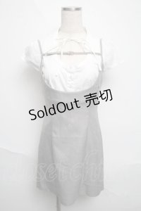 ANDMARY / Betty layeredドレス  グレー S-25-06-12-020-LO-JA-AS-ZS