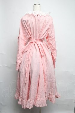 画像2: Cherirulu Chocola / 襟レースフリルワンピース 3L ピンク S-25-06-12-031-LO-OP-HR-ZS