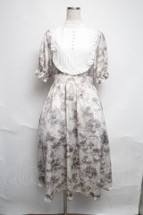 m petit by misako / トワルドジュイワンピース  ベージュ S-25-06-12-032-LO-OP-HR-ZS