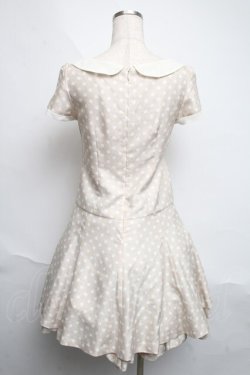 画像2: MILK / ドットワンピース  ベージュ S-25-06-12-035-ML-OP-AS-ZS