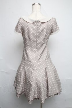 画像2: MILK / ドットワンピース  ベージュ S-25-06-12-036-ML-OP-AS-ZS