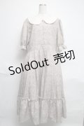 m petit by misako / NINA’Sコラボトワルドジュイワンピース 3L ベージュ S-25-06-12-037-LO-OP-HR-ZS