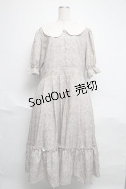 画像1: m petit by misako / NINA’Sコラボトワルドジュイワンピース 3L ベージュ S-25-06-12-037-LO-OP-HR-ZS