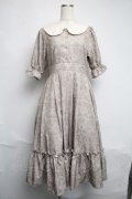 m petit by misako / NINA’Sコラボトワルドジュイワンピース  ベージュ S-25-06-12-038-LO-OP-HR-ZS