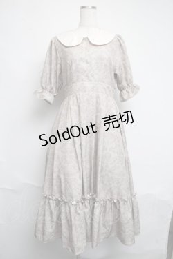 画像1: m petit by misako / NINA’Sコラボトワルドジュイワンピース  ベージュ S-25-06-12-038-LO-OP-HR-ZS