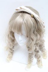 Angelic Pretty / Doll’s Ribbon Heartカチューシャ  アイボリー S-25-06-17-001-AP-AC-HR-ZS