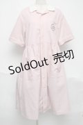 Candy Stripper / NAUGHTY BABE SHIRT ワンピース  ピンク S-25-06-17-039-PU-OP-AS-ZS