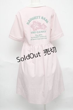 画像2: Candy Stripper / NAUGHTY BABE SHIRT ワンピース  ピンク S-25-06-17-039-PU-OP-AS-ZS