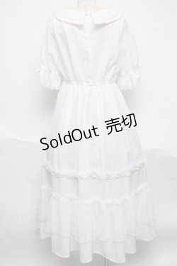 画像2: axes femme kawaii / プチリボンワンピース  白 S-25-06-17-041-AX-OP-HR-ZS