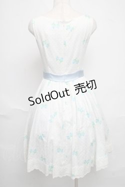 画像2: Jane Marple / いちごカットワンピース  白 S-25-06-17-043-JM-OP-AS-ZS