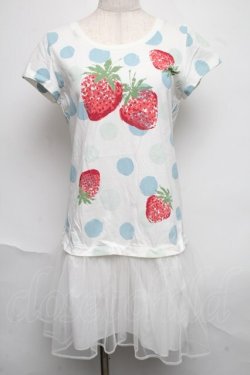 画像1: Barbie / ローズドットワンピース  オフ S-25-06-17-044-LO-OP-AS-ZS