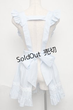 画像2: BABY,THE STARS SHINE BRIGHT / ハートエプロン  サックス S-25-06-17-050-BA-TO-AS-ZS