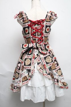 画像2: BABY,THE STARS SHINE BRIGHT / La Patisserie〜Mon peche mignon〜プリンセスジャンパースカート  黒 S-25-06-17-052-BA-OP-AS-ZS
