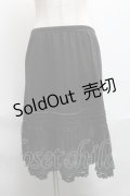axes femme / インナースカート  黒 S-25-06-17-065-AX-SK-AS-ZS
