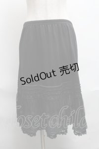 axes femme / インナースカート  黒 S-25-06-17-065-AX-SK-AS-ZS