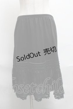 画像1: axes femme / インナースカート  黒 S-25-06-17-065-AX-SK-AS-ZS