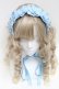 画像2: Chalmiere / フリルヘッドドレス  サックス S-25-06-17-006-AX-AC-AS-ZS (2)