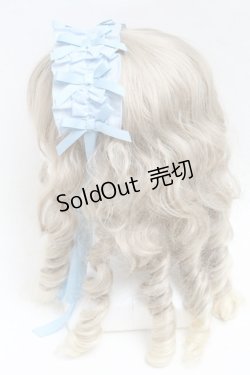 画像3: Chalmiere / フリルヘッドドレス  サックス S-25-06-17-006-AX-AC-AS-ZS