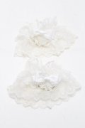axes femme kawaii / ファンシーリボンお袖留め  白 S-25-06-17-008-AX-ZA-HR-ZS