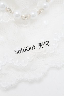 画像3: axes femme kawaii / ファンシーリボンお袖留め  白 S-25-06-17-008-AX-ZA-HR-ZS