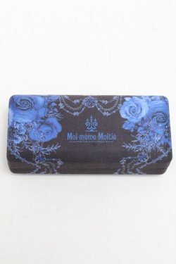 画像1: Moi-meme-Moitie / ブルージュエルマルチケース  黒ｘ青 S-25-06-17-014-MO-ZA-HR-ZS
