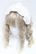 axes femme kawaii / プチリボンヘッドドレス  白 S-25-06-17-002-AX-AC-HR-ZS