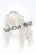 axes femme kawaii / プチリボンヘッドドレス  白 S-25-06-17-002-AX-AC-HR-ZS