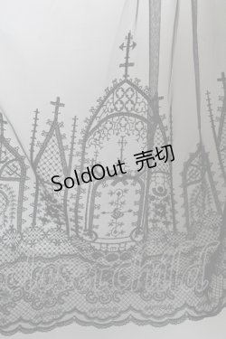 画像3: Moi-meme-Moitie / moi meme moitie baroqueChurch & Roses 〜透き徹る秘めやかに交錯する薔薇園の聖壇〜レースダブリエ  黒 S-25-06-17-032-MO-OP-HR-ZS