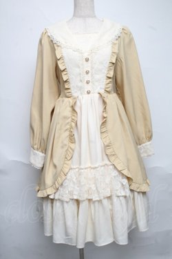 画像1: axes femme kawaii / オリビアワンピース  イエロー S-25-06-17-033-AX-OP-HR-ZS
