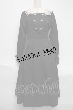 画像1: m petit by misako / サンリオキャラクターズコラボ クロミセーラーワンピース M 黒 S-25-06-19-045-LO-OP-AS-ZS