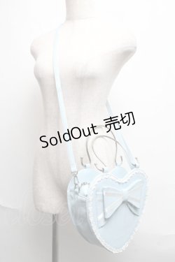 画像2: BABY,THE STARS SHINE BRIGHT / リボンハートBAG  サックス S-25-06-19-006-BA-BG-AS-ZS