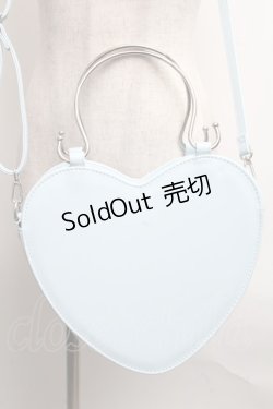 画像3: BABY,THE STARS SHINE BRIGHT / リボンハートBAG  サックス S-25-06-19-006-BA-BG-AS-ZS