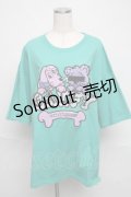 LAND by MILKBOY / GALFYコラボ仲良しTEE  グリーン S-25-06-19-1005-MB-TO-HR-ZS