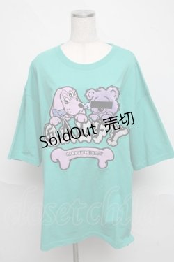 画像1: LAND by MILKBOY / GALFYコラボ仲良しTEE  グリーン S-25-06-19-1005-MB-TO-HR-ZS